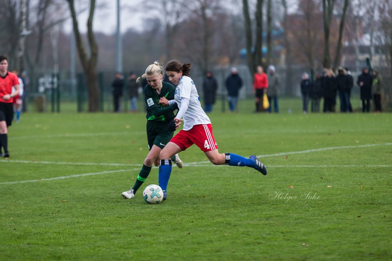 Bild 245 - B-Juniorinnen HSV - VfL Wolfsburg : Ergebnis: 2:1